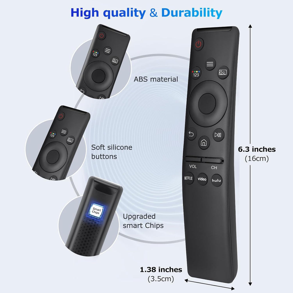 Universal Replacement for Samsung-Smart-TV-Remote, New Upgrade Infrared for Samsung Remote Control, with Shortcut Buttons