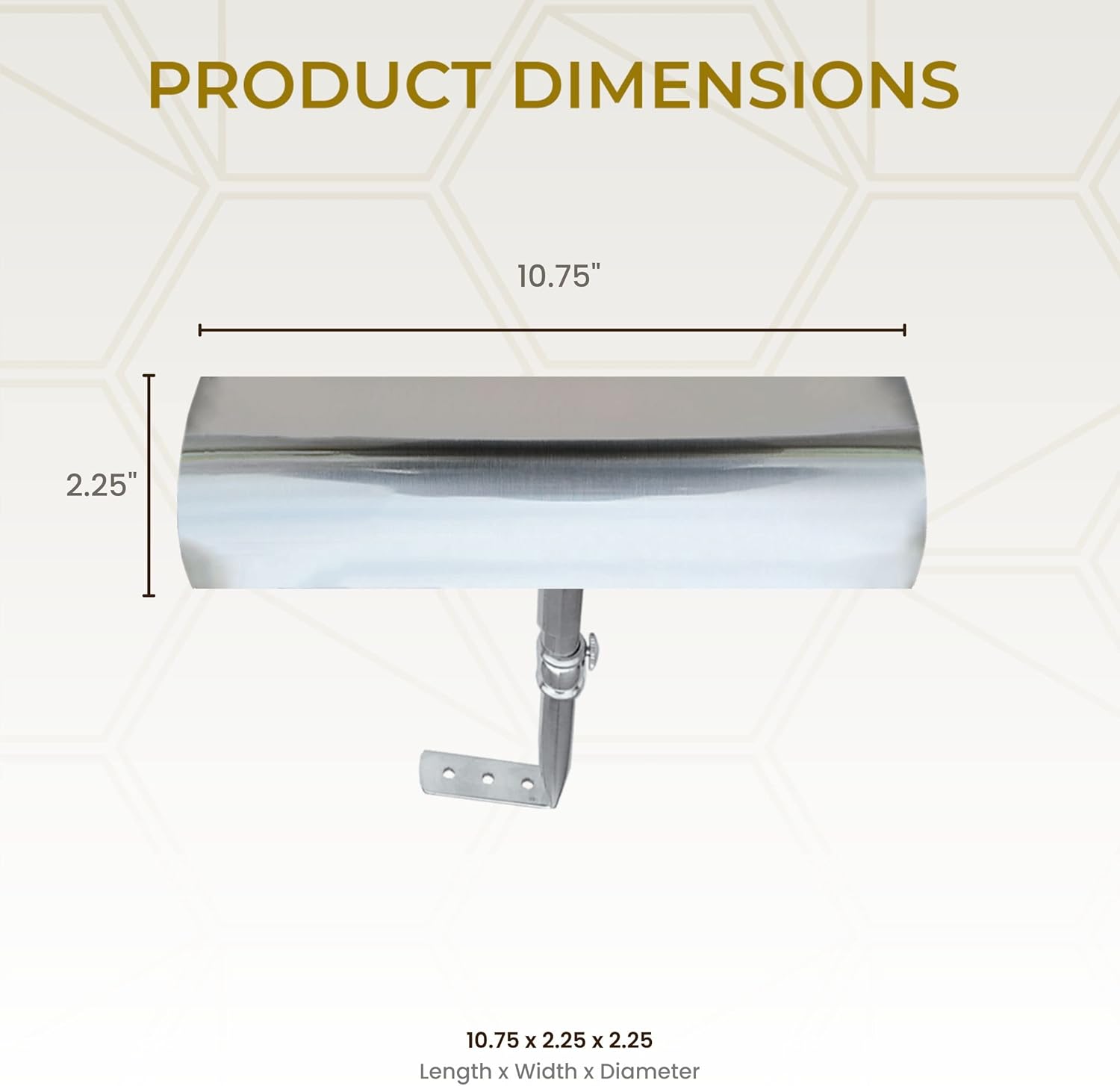 Royal Designs, Inc. Cordless Remote Control LED Picture Light, Dimmable with Timer Function, Brushed Nickel, 10.75 Inches