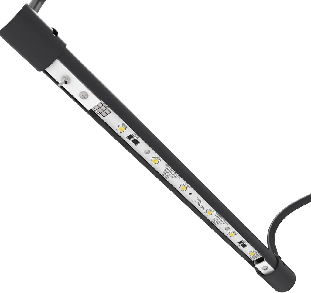 Cocoweb 12 Inch Tru-Slim Oil Rubbed Bronze Picture Light - LED, 2700K, Adjustable Arm, Plug-in, Toggle Switch, Sleek and Compact Design