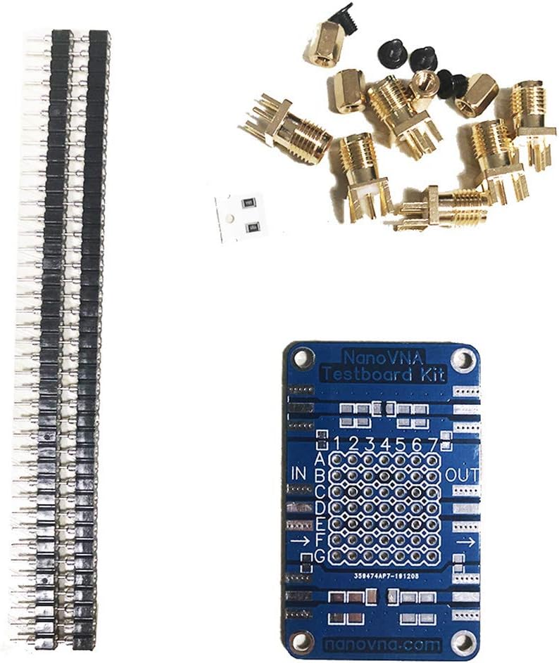 Precision NanoVNA Test Board Kit Analyzer Test Board VNA Demo Set Measurement DIP Parts Device Tool for Makita