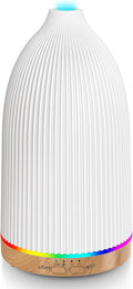URPOWER Essential Oil Diffusers for Home with 7 LED Color Changing Lights, Timer & Auto-Off Ultrasonic Aromatherapy Diffuser Cool Mist Humidifer Scent Diffuser for Bedroom, Office, Yoga