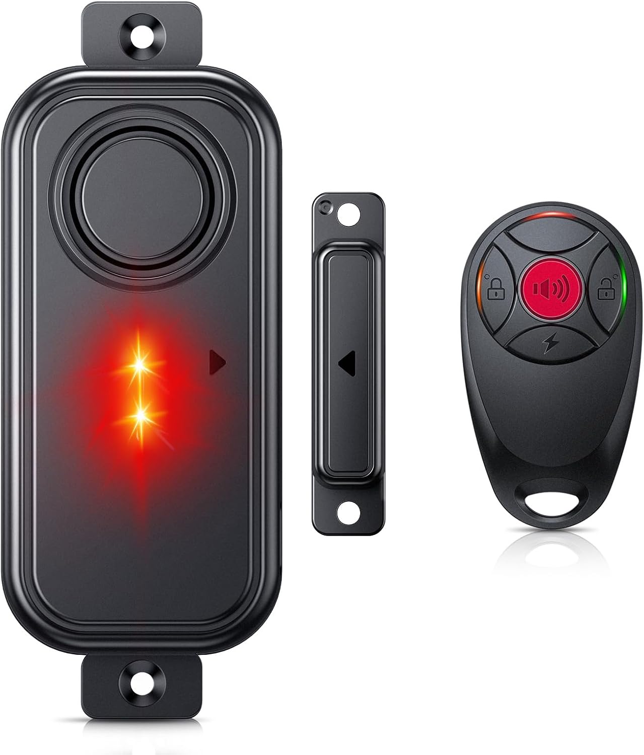 Door Alarms When Opened, 113dB Anti-Theft Window Alarm with Remote, Magnetic Security Door Sensor, Home Security Pool Safety for Kids, Alzheimer's Care