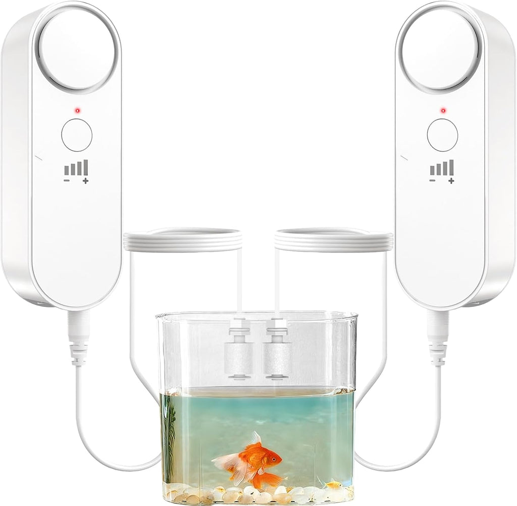 Daytech Water Level Sensor 100 dB Sump Pump Alarm Water Sensors for Leaks with 78 inch Detector Cable and 4 Volume Levels Flood Sensor for Basements(2PC)
