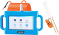 VEVOR Underground Water Detector, Up to 1640ft (500m) Pro Underground Water Detection Locator, 7" Touchscreen Auto Mapping Well Detector Explorer with Multi-Frequency Measurement, 8GB Card, Carry Case