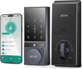 Devo G4 Smart Locks for Front Door, Keyless Entry Door Lock, Deadbolt Smart Lock, App Control, Built-in Bluetooth, Touchscreen Keypad, 8 Months Battery, IP54 Waterproof, Auto Lock, Easy Installation
