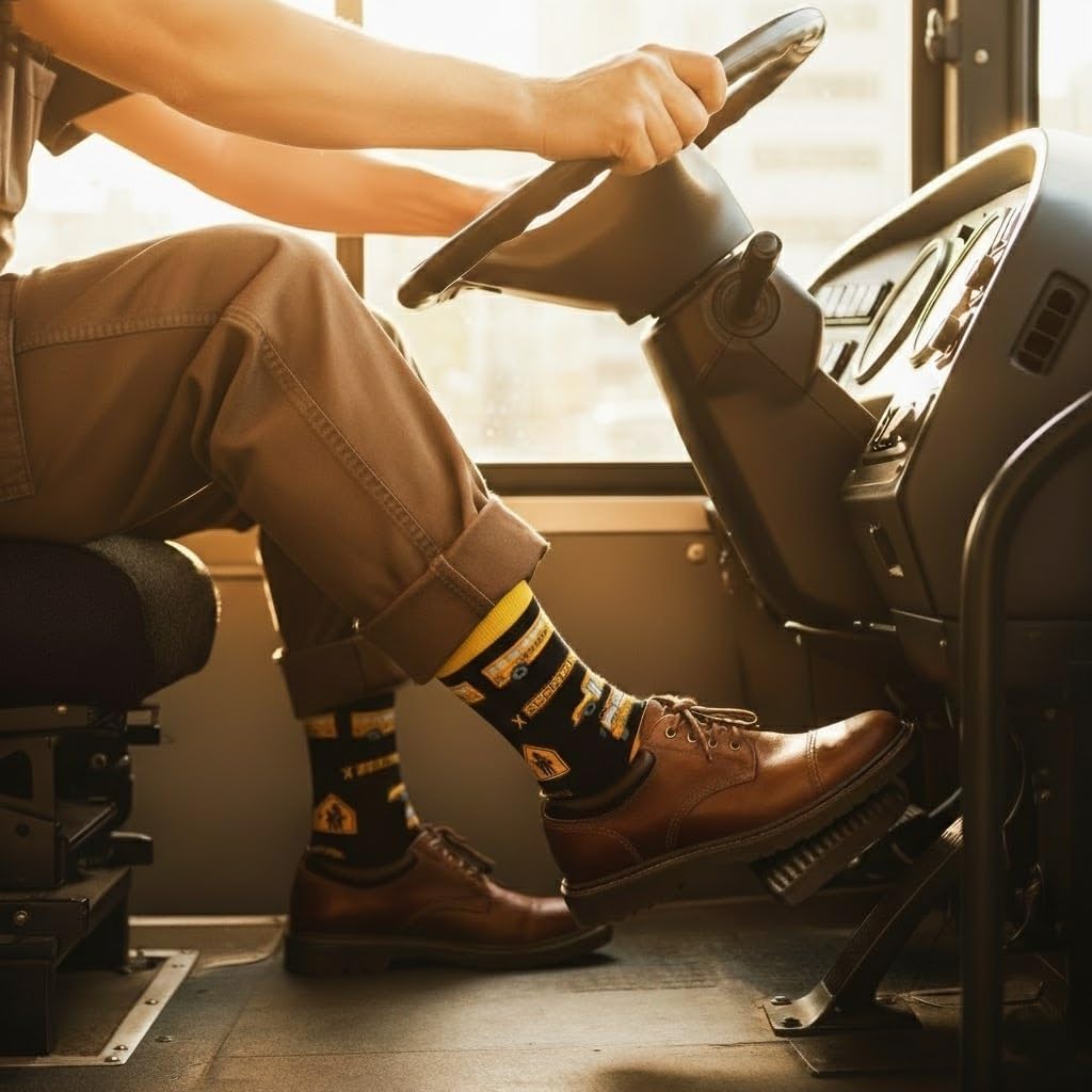 HAPPYPOP Gifts for Mechanic Personal Trainer - Photography Bus Driver Engineer Socks