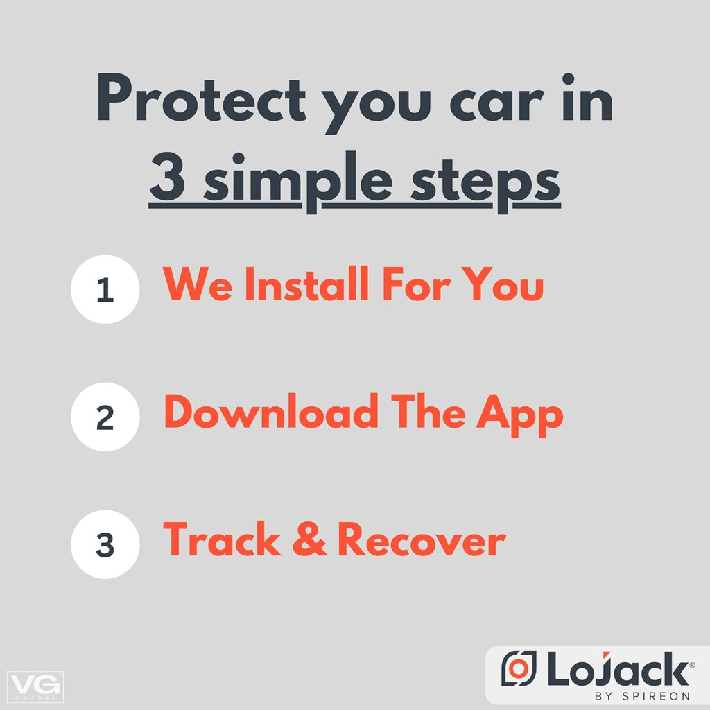 LoJack for Cars | GPS Tracker for Vehicles No Monthly Fee | Anti Theft Car Device | Professional Installation Included | Integrated with Law Enforcement (7 Years of Service)