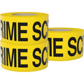 Crime Scene Do Not Cross Tape 3 Pack 3 inch x 1000 feet, Bright Yellow with a Bold Black Print for High Visibility • Tear Resistant Design