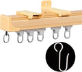 Ceiling Curtain Tracks Ceiling Mounted Heavy-Duty Curtains Rails Room Divider Curtain Track for Living Bedroom Shower Privacy RV Garage Divider Track，Golde 12ft.