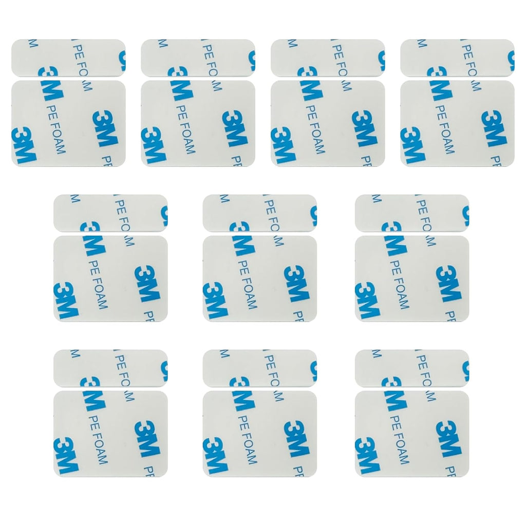 Replacement Adhesive Pads for SimpliSafe Entry Sensor 10PCS, Pre-Cut Double Sided Tape Compatible with SimpliSafe Door Sensor, Easy Installation & Strong Hold