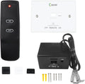 Universal Gas Fireplace Remote Control,Fit skytech 1001-A 1001TX 3001,durablow TR1003,Napoleon F45,Acumen RCK-IW,Ambient RCB,realFyre and More,Fireplace On/Off Remote Control Kit for Millivolt Valve