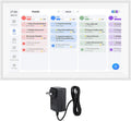 15.6 Inch Skylight Calendar, 1080p Dual Touch Screen Simple Setup Automatic Synchronization Horizontal Vertical Smart Digital Calendar (US Plug 100‑240V)