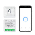 EweLink 16A Mini WiFi Relay Module Smart Switch,DIY Wireless Light Switch Voice Control Outlet for Smart Home Automation，Compatible with Alexa/Google Home(2 Packs)