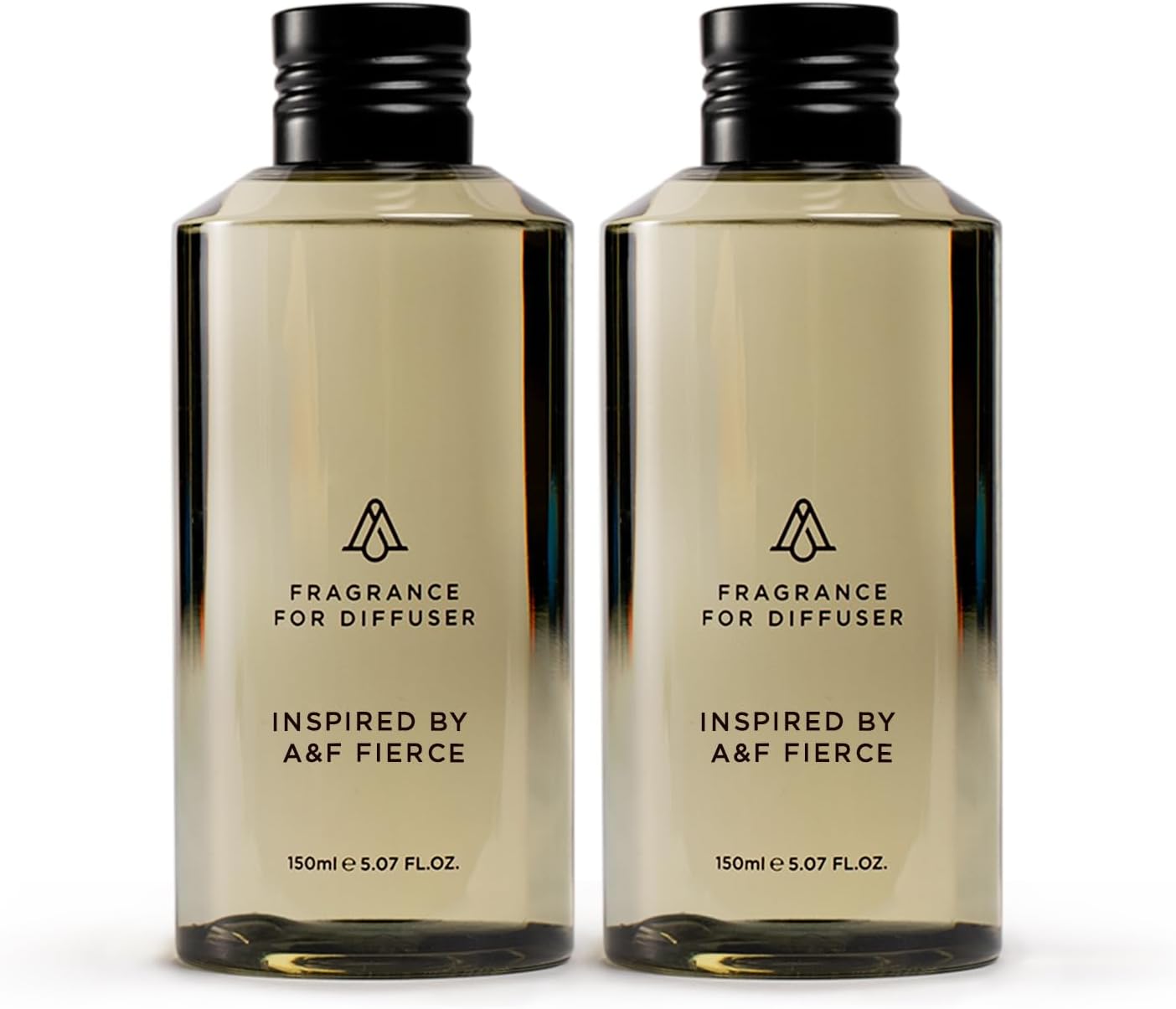 AromaPlan Hotel Scents, Inspired by A+F Fierce 5 Fl Oz (2 Pack) Luxury Aroma & Hotel Fragrance Diffuser Oil- Hotel Diffuser Oil for Aromatherapy- USA Made, Bigger Bottle, Bolder Aroma & Longer Lasting
