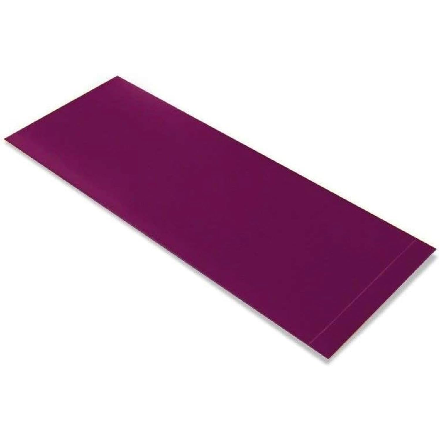 Mighty Line Floor Marking Tape Strips for Safety, Caution, Warning, Heavy-Duty, Peel and Stick, Adhesive, Industrial Quality, Purple, 3" by 10"