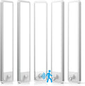 5 Pack Under Cabinet Lighting Wireless 14inch LED Motion Sensor Magnetic Light 2500maAh Rechargeable Indoor Closet Lights for Kitchen, Stairs Cool White