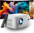 RockTek PJ500 Bright FHD Sealed Projector, Smart OS, FULL HD, Wifi 6, Bluetooth 5.2, 550 ANSI Lumens, 130 inch screen, Auto Keystone, Auto Focus