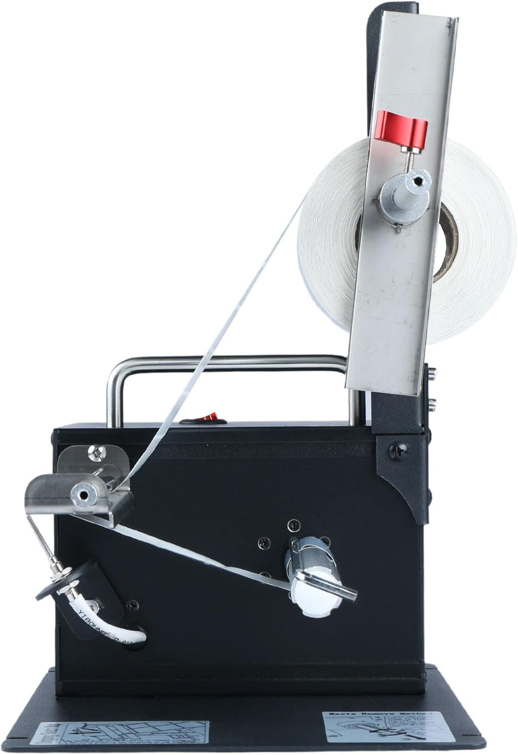 U.S. Solid Automatic Label Dispenser Machine w/Fibre Optic Sensor - Clear and Opaque Labels - Width 10-115MM Length 8-130MM