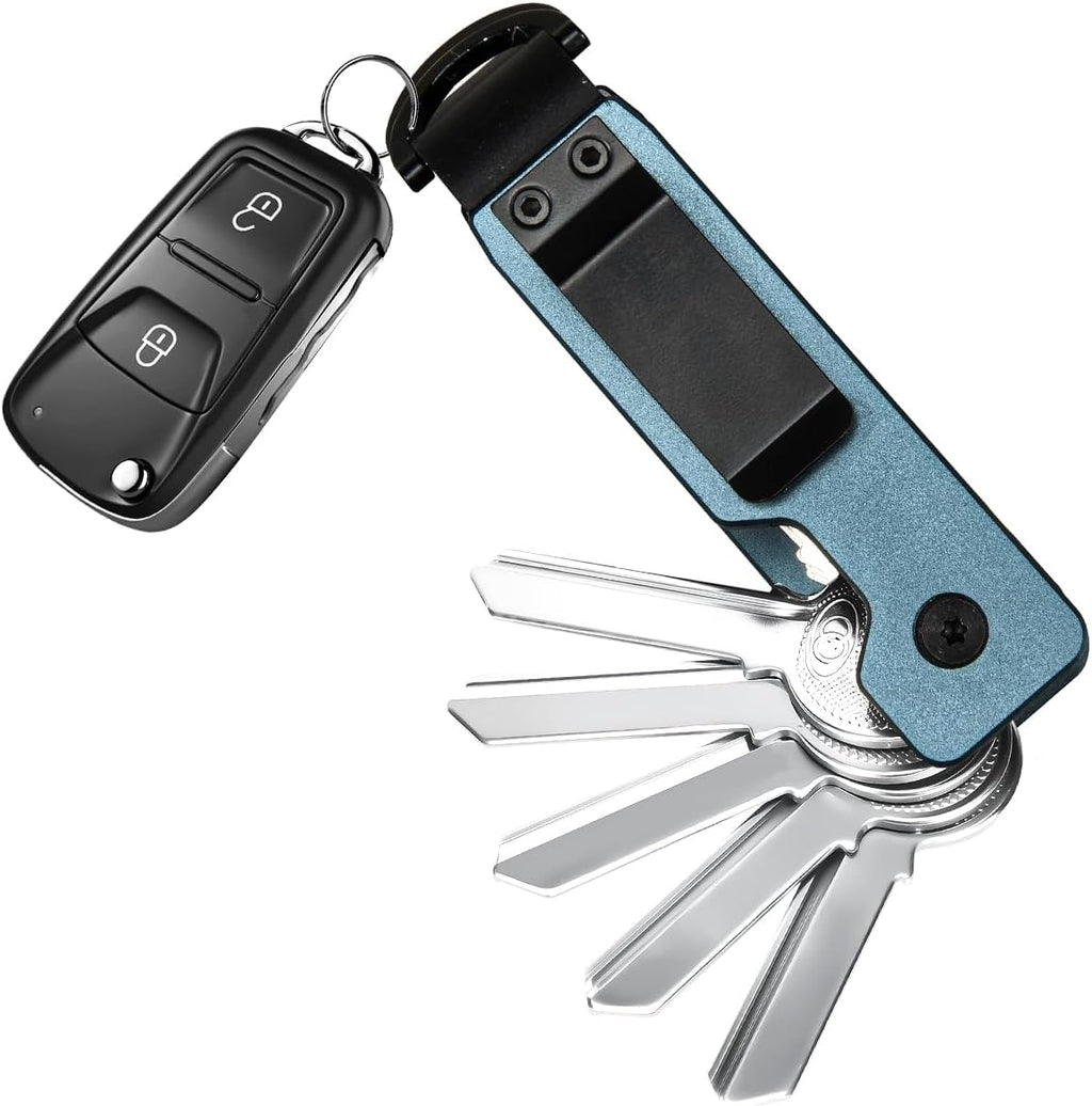 Keychain Key Holder Keychain Tile For Men/Women Key Finder Ring/Organizer for Car Keys Keyring Accessories 2-5 Keys