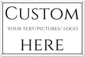 Custom Sign, Custom Metal Signs Personalized，Aluminum Weatherproof Metal Sign Multiple Sizes, Customize for pet store, Business, Workplace, office, Home, Delivery Signs(16 * 12 Inch)