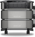 EF ECOFLOW 12kWh Power Station: DELTA Pro Ultra with Extra Battery, 120/240V 7200W AC Output, Lifepo4 Home Battery Backup Expandable to 90kWh, Solar Generator for Home Use, Emergency, Camping, RV