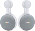 Outlet Wall Mount Holder for Google Home Mini (1st & 2nd Genernation), A Space-Saving Accessories for Google Nest Mini Speaker (White)