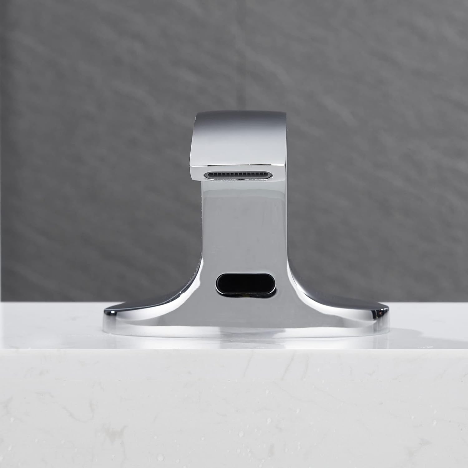 Touchless Bathroom Sink Faucet, Automatic Sensor Faucet for 3 Hole,Touchless Chrome Faucet for Bathroom Sink