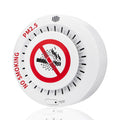 2in1 Cigarette Detector with 10 Level Sensitivity, Infrared Remote Control, PM2.5 Indoor Air Quality Monitor, Ceiling Mounted Smoke Detection for Offices, Restaurants, Hospitals, Schools, Apartments