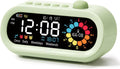 Mooking Digital Alarm Clock for Bedroom, Visual Timer for Kids, 199 Minute Rechargeable Digital Clock with Timers for Home School Supplies Study Teaching Time Timer Management Tool Countdown Timers