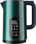 Electric Kettle temperature control 1.7-liter stainless steel kettle,Five Temperature Control Modes,Two-hour heat retention,Green