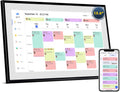 Digital Calendar 15.6 Inch Electronic Wall Calendar and Chore Chart 1920 * 1080P IPS Touchscreen Wall Smart Weekly and Monthly Planner for Family Meal Planning Gift for Women