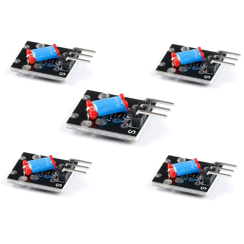 5Pcs KY-020 Tilt Switch Sensor Module Tilt Angle Switch Module Vibration Switch Sensor Module