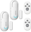Sanjie Pool Door Alarms for Kids Safety/Home Security/Dementia,4 Working Modes,Wireless Door Open Alarm,Window Alarms Sensors,0-120dB Volume Adjustable,2 Sensors 2 Remote Controls