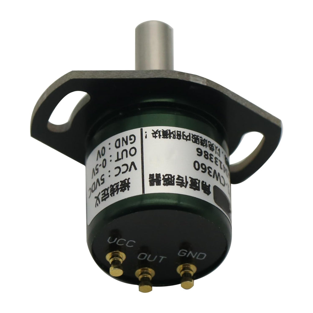 12-Bit Hall Angle Sensor, 0.088° Resolution, 360° Rotation, Durable Full-Circle Measurement,0-5V Output