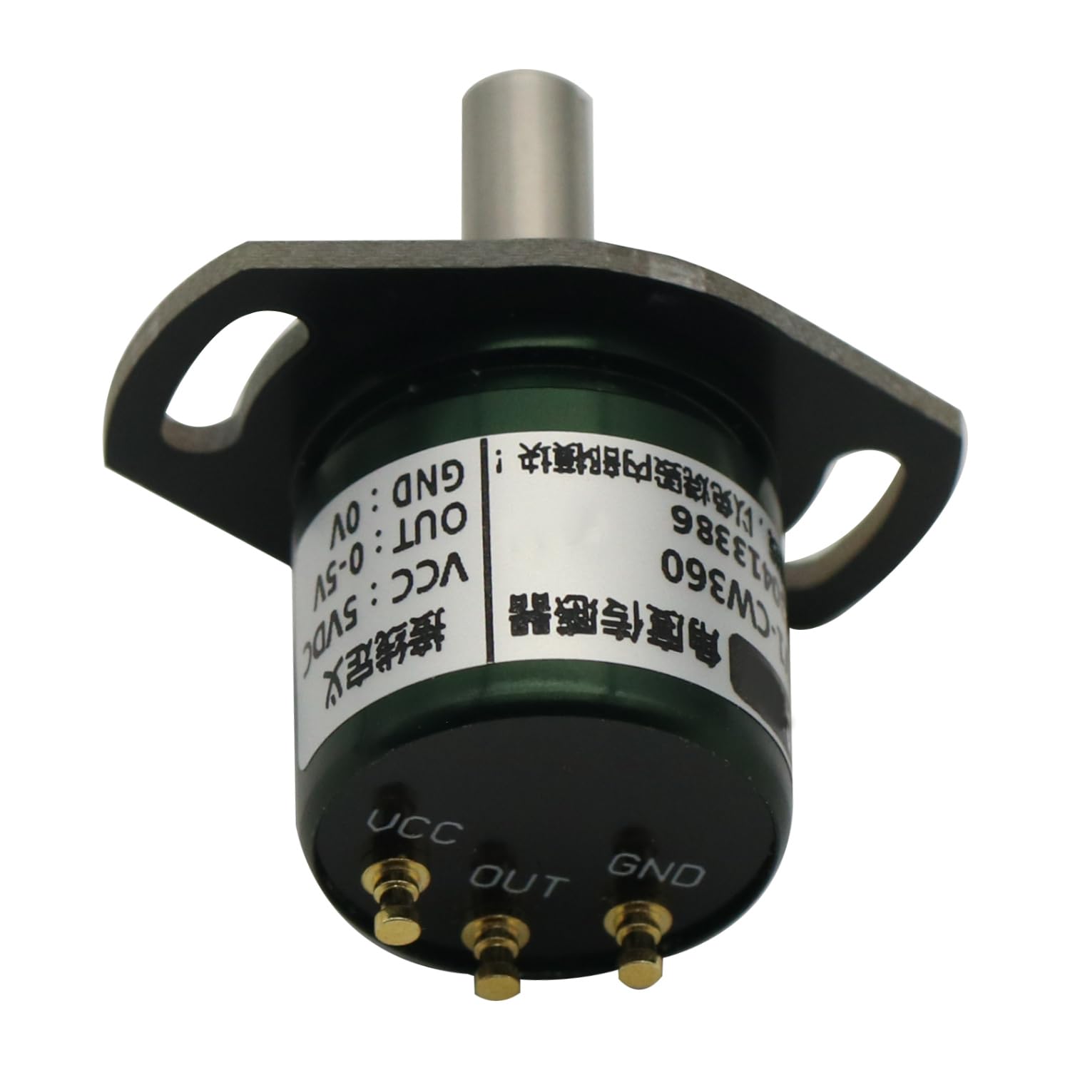 12-Bit Hall Angle Sensor, 0.088° Resolution, 360° Rotation, Durable Full-Circle Measurement,0-5V Output