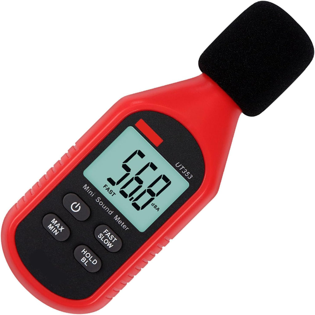 Handheld Decibel Meter Sound Levels Device for Home Applications to Measure and Control Environmental Noise Digital Sound Meter