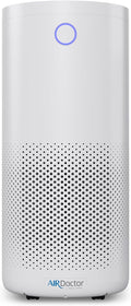 AirDoctor 4000 Air Purifier for Large Rooms | Triple filtration technology with UltraHEPA, Carbon/VOC material & Air Quality Sensor | Captures Particles 100x Smaller Than HEPA Standard (White)