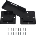 1Pack Flip Gate Latch Lock with Padlock Hole,4mm Heavy Duty Steel Adjustable Door Lock for Swing Open Door, Outdoor Gate, Wooden Fence, Barn Door, Shed, Garage, Yard