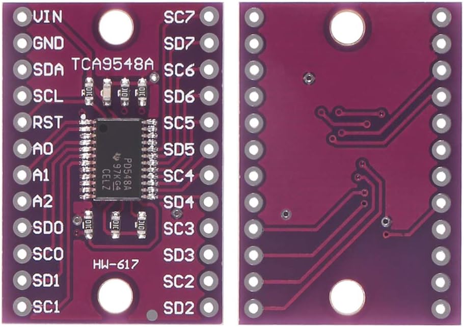 AITRIP 6 PCS TCA9548A I2C IIC Multiplexer Breakout Board 8 Channel Expansion Board for Arduino (6PCS)