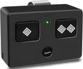 for Ghost Controls AXS1 AXP1 Remote Transmitter,5-Button Remote Transmitter for Automatic Gate Openers, Partymode, Compatible with Ghost Controls Single/Dual Control Opener Systems (AXP1 1Pack Black)