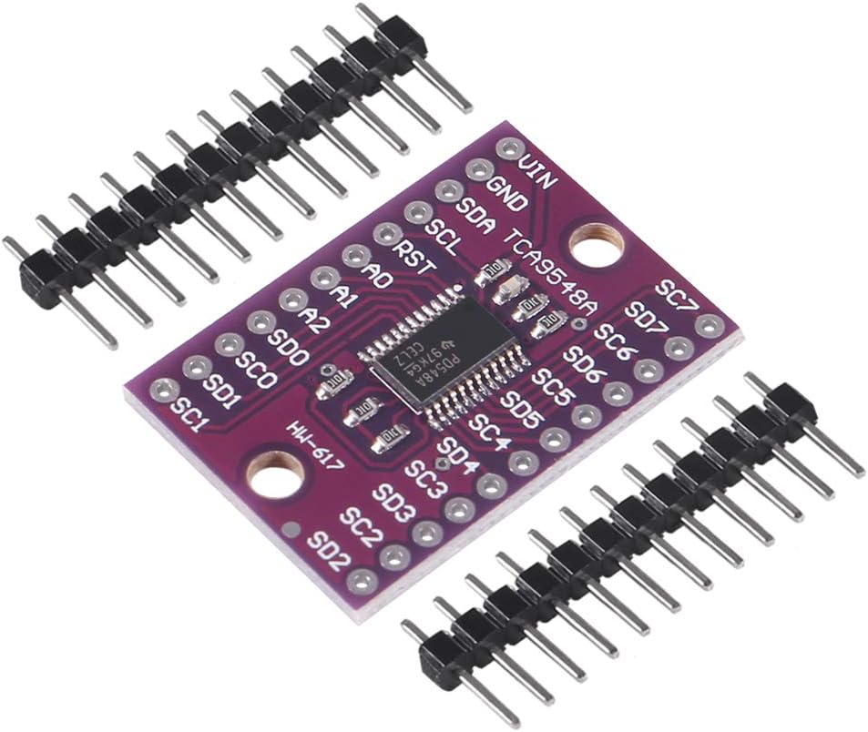 AITRIP 12PCS TCA9548A I2C IIC Multiplexer Breakout Board Module 8 Channel Expansion Development Board for Arduino