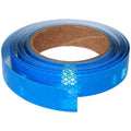 Non Fading Reflective Tape Blue 1 inch, Outdoor Waterproof High Visibility Warning Industrial Marking Tape, Safety Stickers (15 feet)