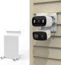 Universal Vinyl Siding Mount Compatible with TP-Link Tapo C246D/C236/C216/C217/C113/C420/C400/C400 Kit/C460 Cameras (White)