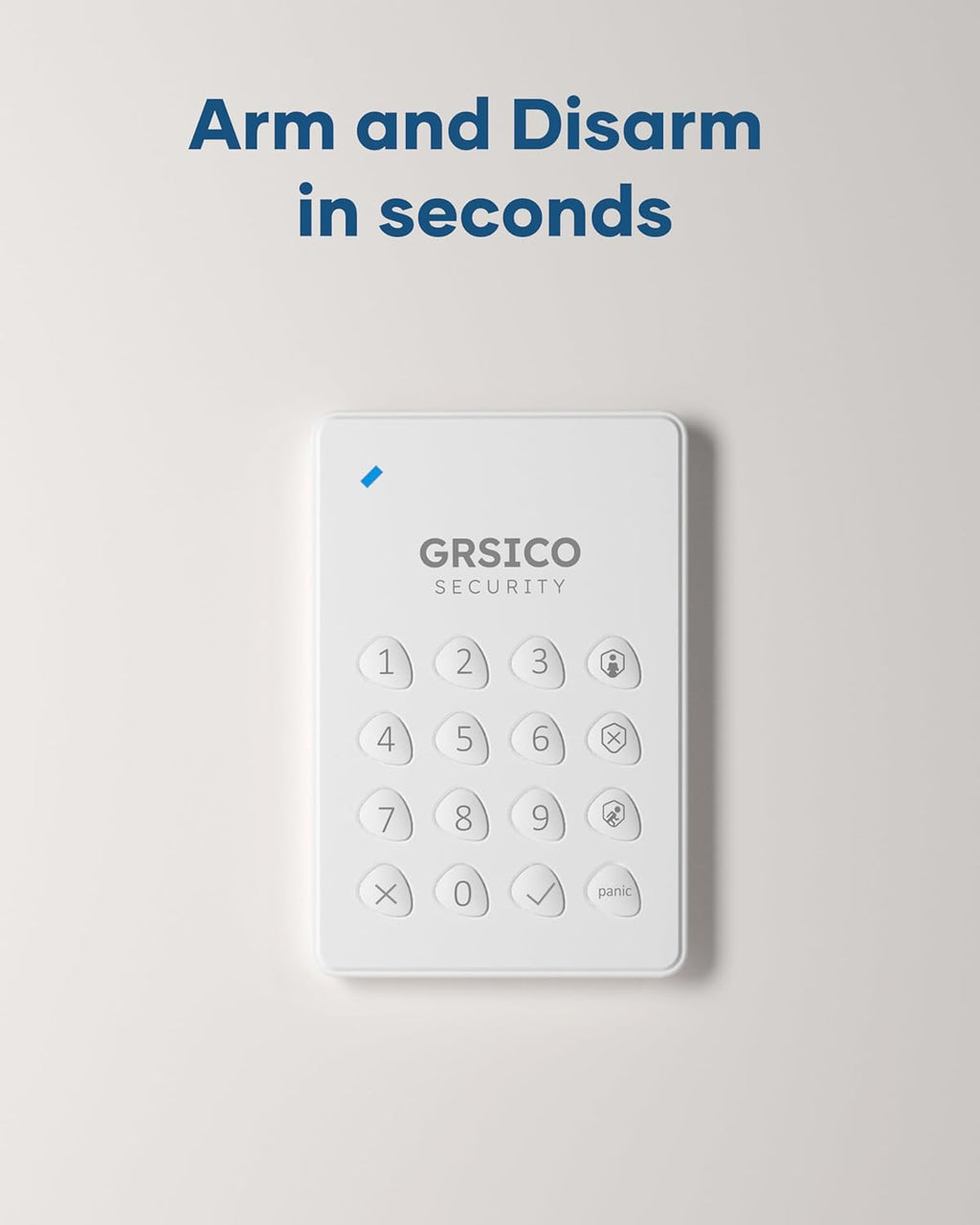 Wireless Home Alarm System 15-Piece Kit, WiFi Alarm System for Home Security with Phone APP Alert (Alarm Siren, Keypad, Remote, Motion, and Door Sensors) for Home, Apartment, Work with Alexa