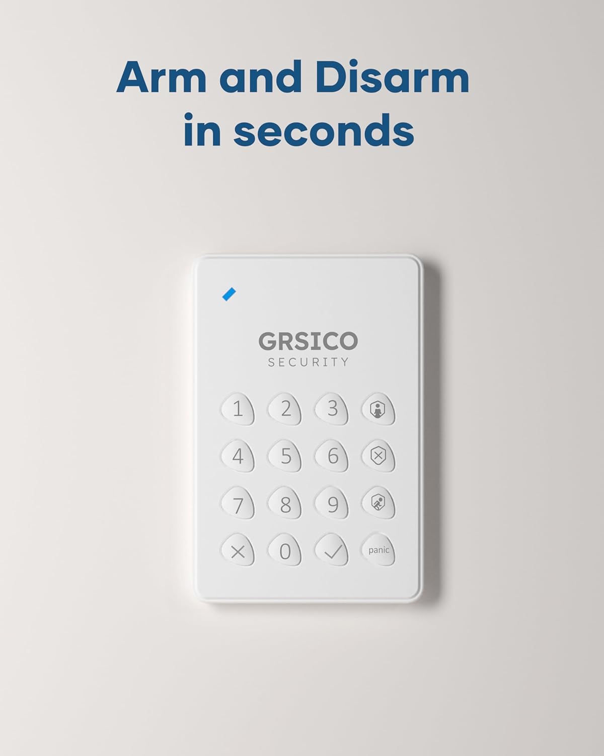 Wireless Home Alarm System 15-Piece Kit, WiFi Alarm System for Home Security with Phone APP Alert (Alarm Siren, Keypad, Remote, Motion, and Door Sensors) for Home, Apartment, Work with Alexa