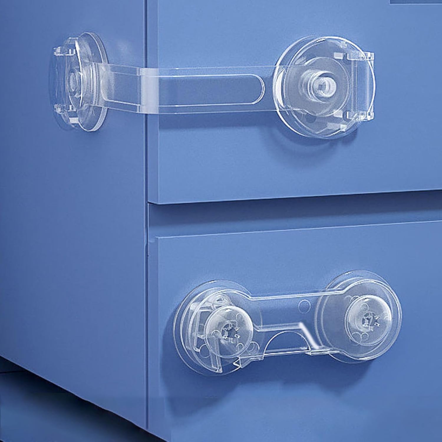 Child Proof Cabinet Latches - Child Proof Cabinet Safe With Safety Lock,Home Security No Drill For Small | For Kitchen Cabinet Drawer And Appliance