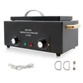 High Temperature Metal Tool Cleaning Box, 110V 300W 1.5L with Timer Manicure Pedicure SPA Salon Barber Equipment for Sundry Beauty Hair Nail Metal Tools with Handle