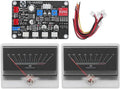 Power Amplifiers VU Meter with Driver Board Kit Backlit Audio Level Indicator 2 Analog Meters VU Meter Audio Level Panel Indicator 960uA Sensitivity