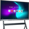 Interactive Whiteboard, 55'' 4K UHD Smart Whiteboard, Interactive Touch Screen Smartboard, Smart Board for Classroom and Business (Wall Mount Included)