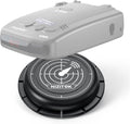 Magnetic Radar Detector Mount with N52 Strong Magnets, Adhesive Dashboard Holder for Escort, Uniden, and Other Radar Detectors, Stable Anti-Vibration Installation, Adjustable Viewing Angle